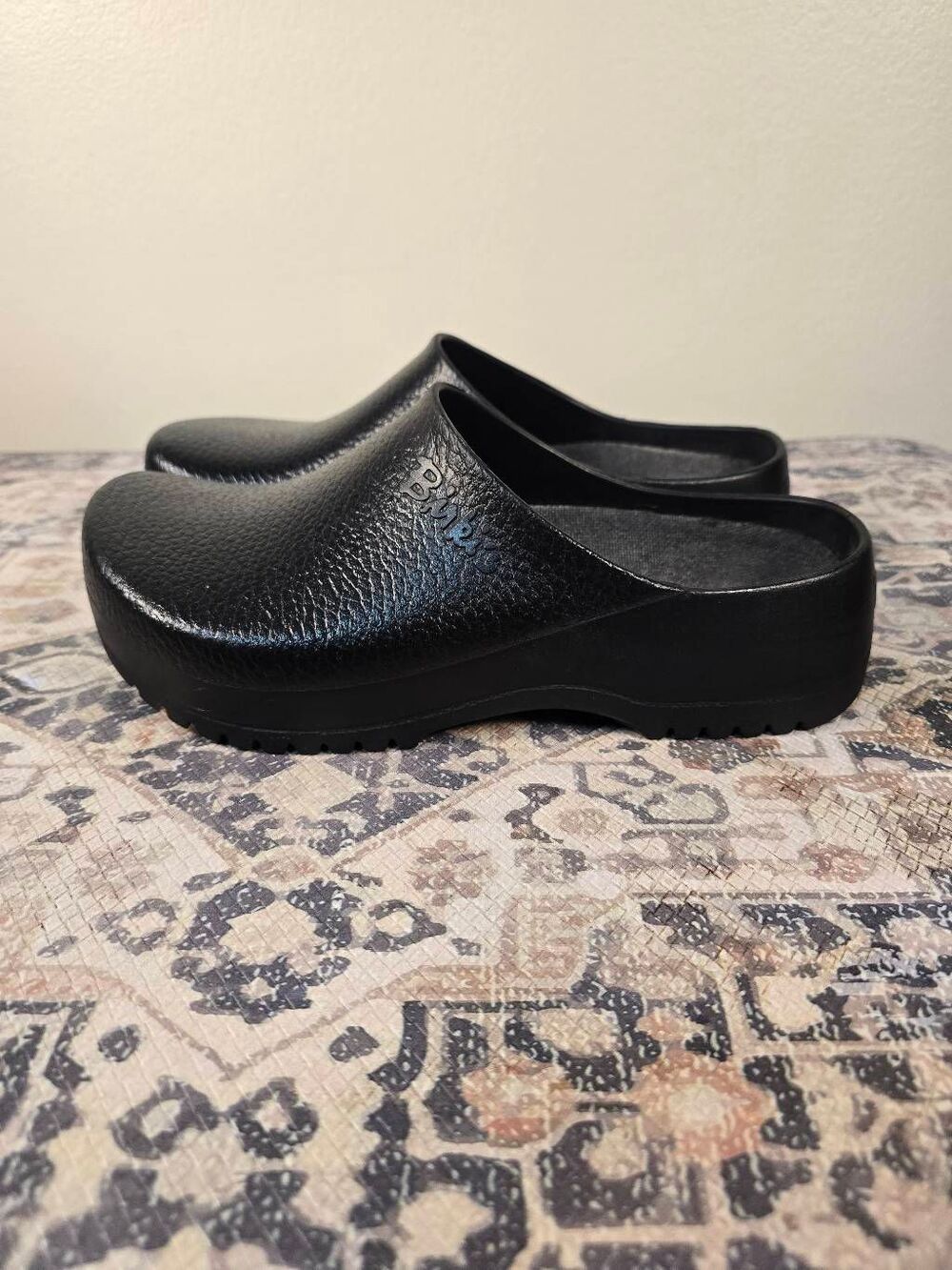Birkenstock Profi-Birki Birkis Rubber Clogs Slip On Women’s Size 8 Black